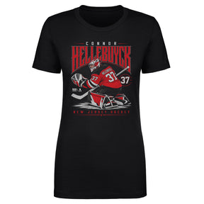 Connor Hellebuyck Women's T-Shirt | 500 LEVEL