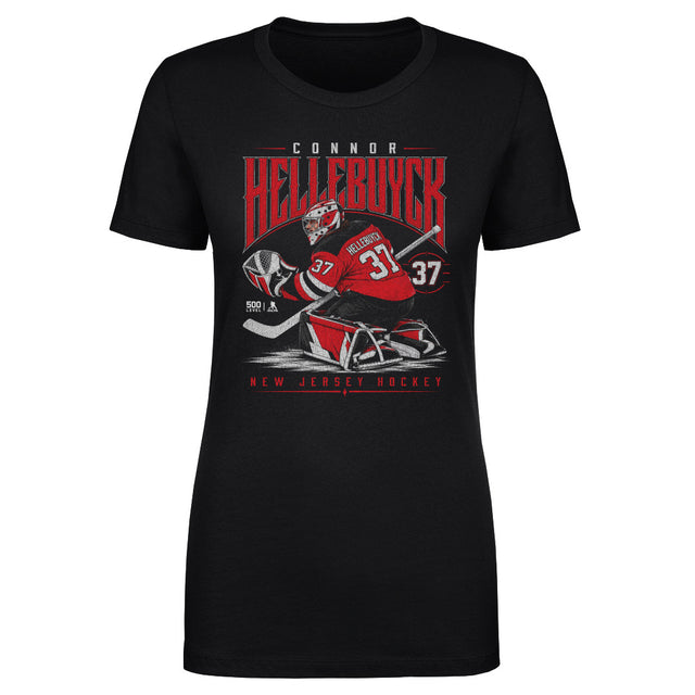 Connor Hellebuyck Women's T-Shirt | 500 LEVEL