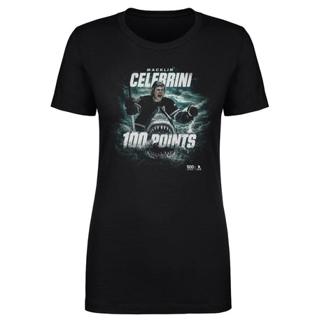 Macklin Celebrini Women's T-Shirt | 500 LEVEL