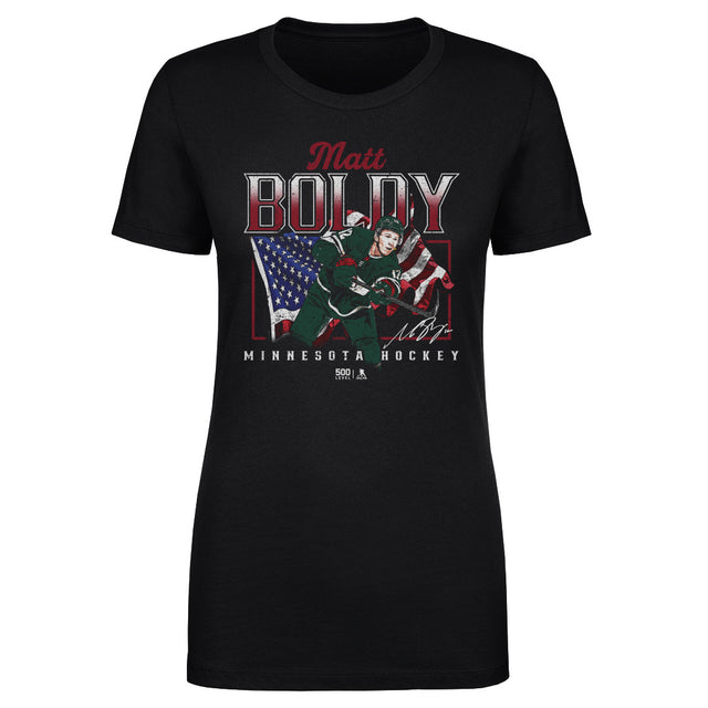 Matt Boldy Women's T-Shirt | 500 LEVEL