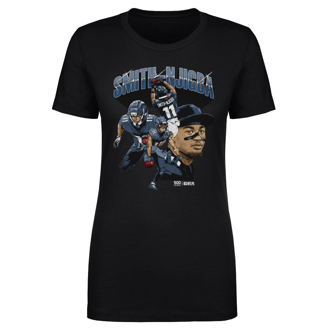 Jaxon Smith-Njigba Women's T-Shirt | 500 LEVEL