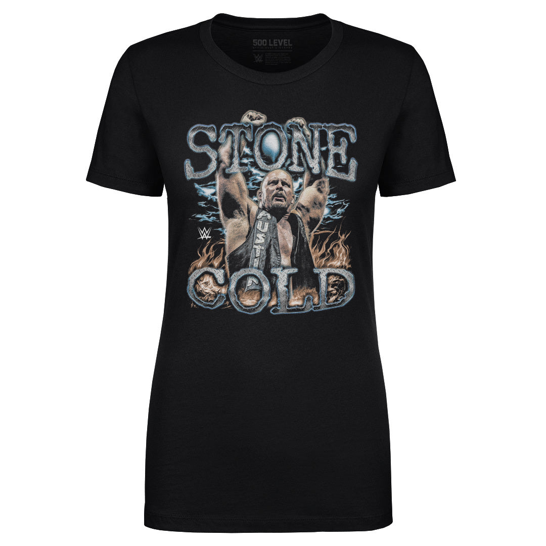 Stone Cold Steve Austin Women's T-Shirt | 500 LEVEL