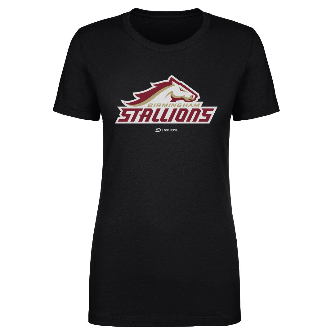 Birmingham Stallions Women's T-Shirt | 500 LEVEL