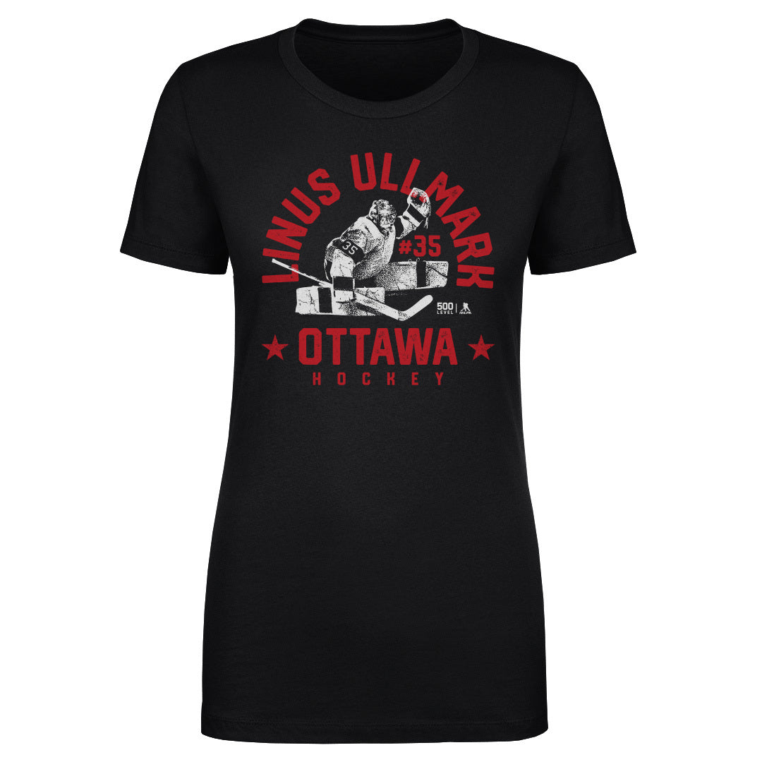 Linus Ullmark Women's T-Shirt | 500 LEVEL