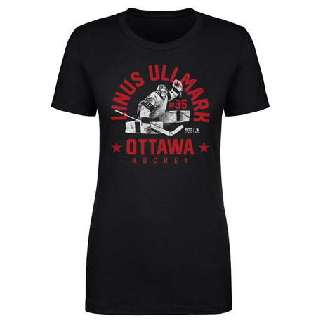 Linus Ullmark Women's T-Shirt | 500 LEVEL
