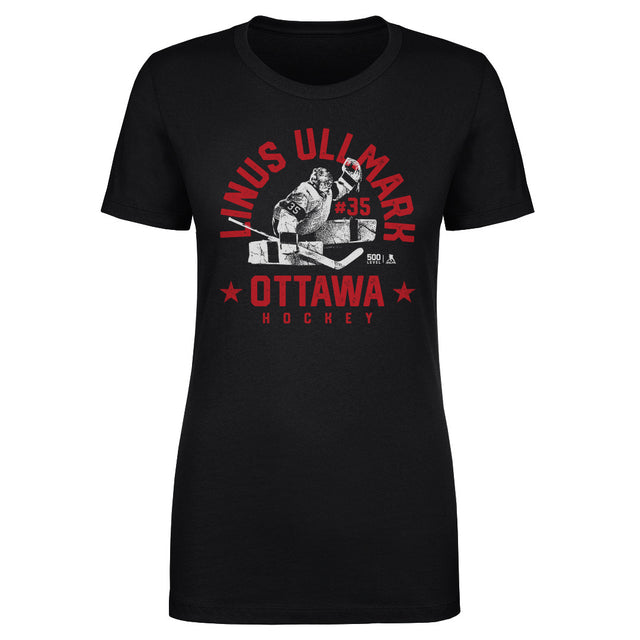 Linus Ullmark Women's T-Shirt | 500 LEVEL
