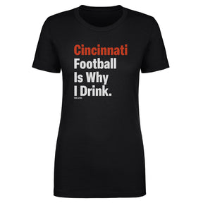 Cincinnati Football Women's T-Shirt | 500 LEVEL