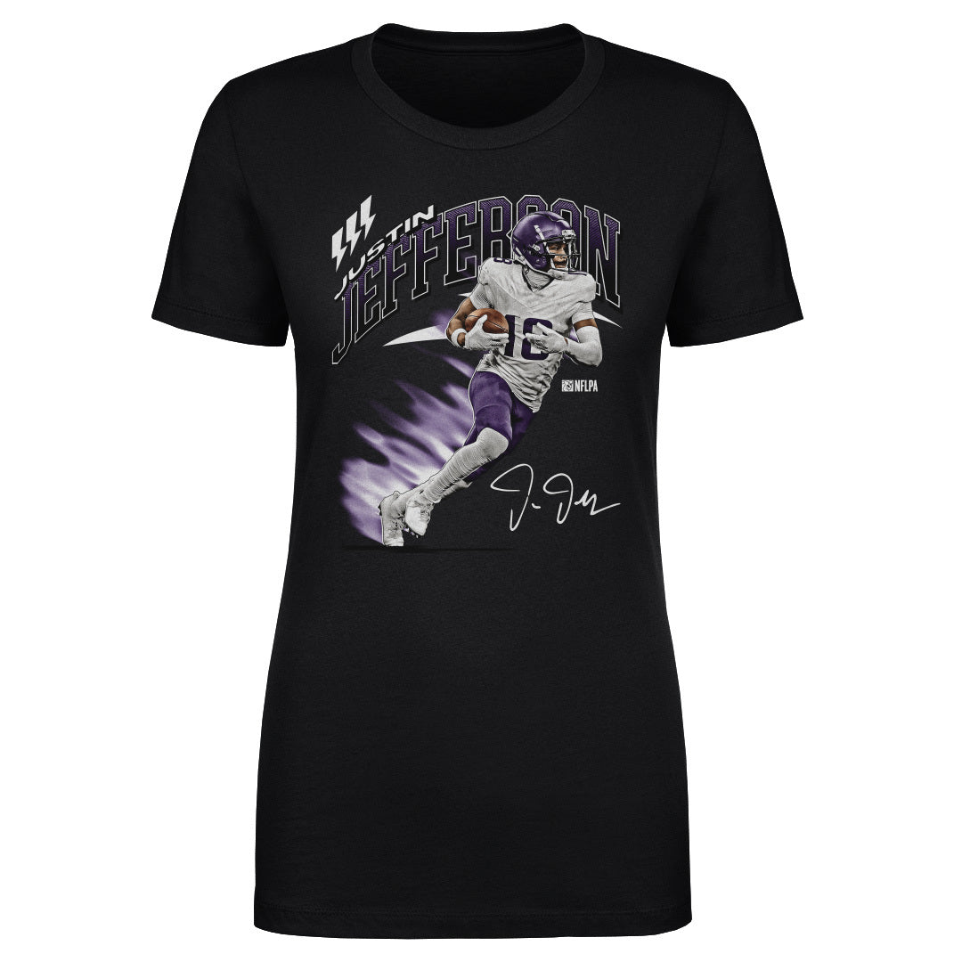 Justin Jefferson Minnesota Retro Women's T-Shirt – 500 LEVEL