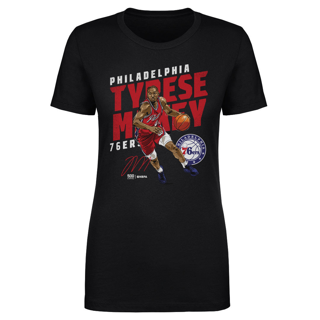 Tyrese Maxey Women's T-Shirt | 500 LEVEL