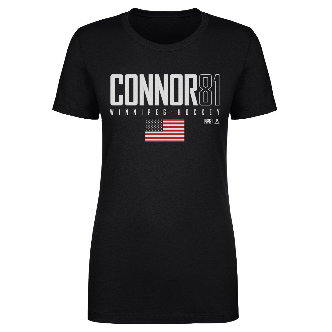 Kyle Connor Women's T-Shirt | 500 LEVEL
