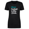 Miami Football Women's T-Shirt | 500 LEVEL