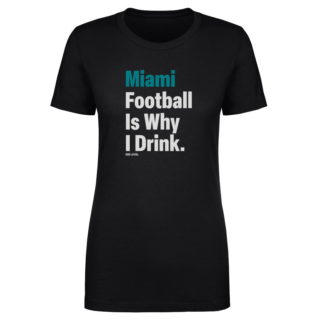 Miami Football Women's T-Shirt | 500 LEVEL