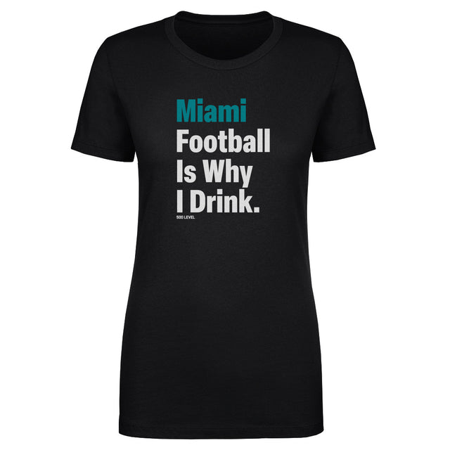 Miami Football Women's T-Shirt | 500 LEVEL