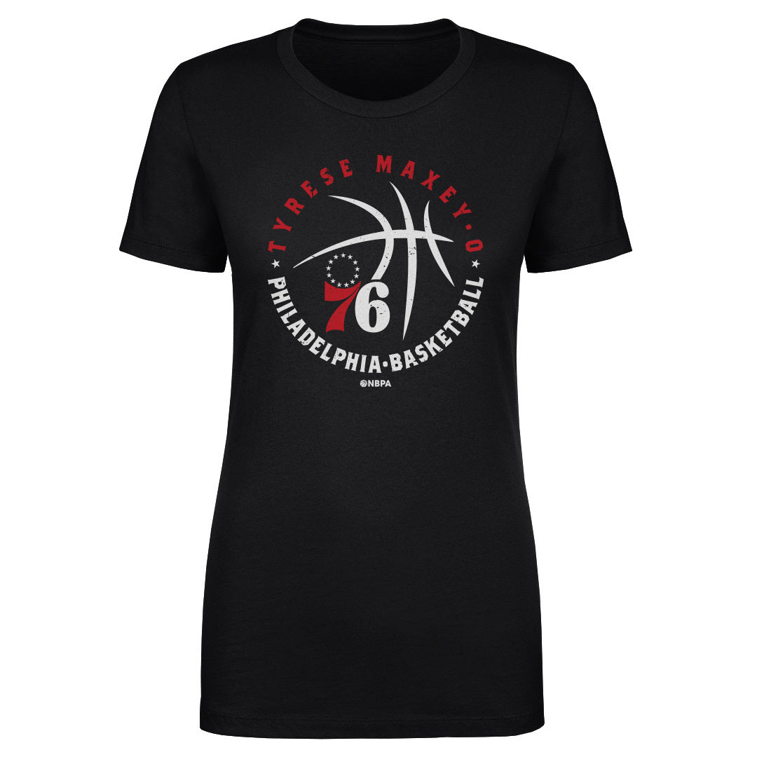 Tyrese Maxey Women&#39;s T-Shirt | 500 LEVEL