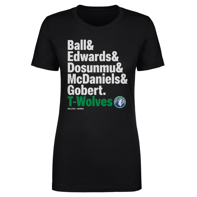 Minnesota Timberwolves Women's T-Shirt | 500 LEVEL