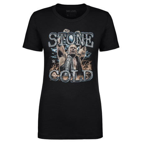 Stone Cold Steve Austin Women's T-Shirt | 500 LEVEL