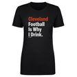 Cleveland Football Women's T-Shirt | 500 LEVEL