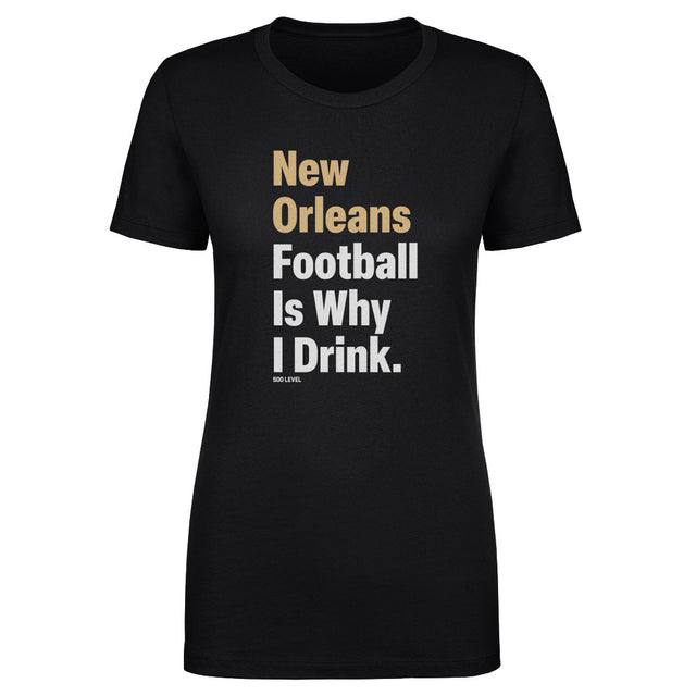 New Orleans Football Women's T-Shirt | 500 LEVEL