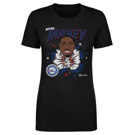 Tyrese Maxey Women's T-Shirt | 500 LEVEL