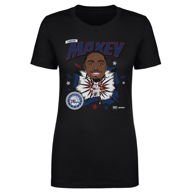 Tyrese Maxey Women's T-Shirt | 500 LEVEL