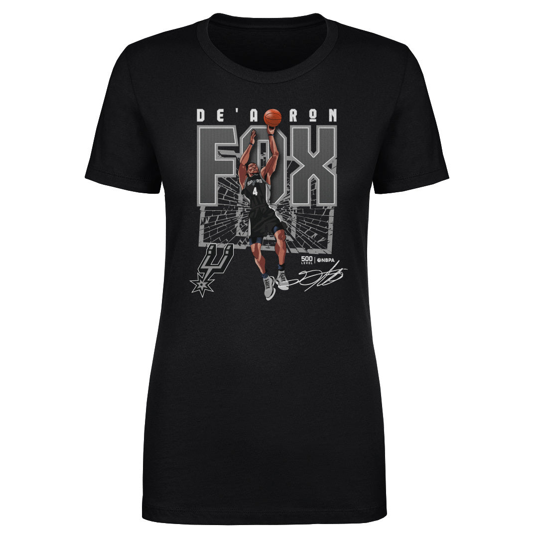 De'Aaron Fox Women's T-Shirt | 500 LEVEL