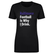 Baltimore Football Women's T-Shirt | 500 LEVEL