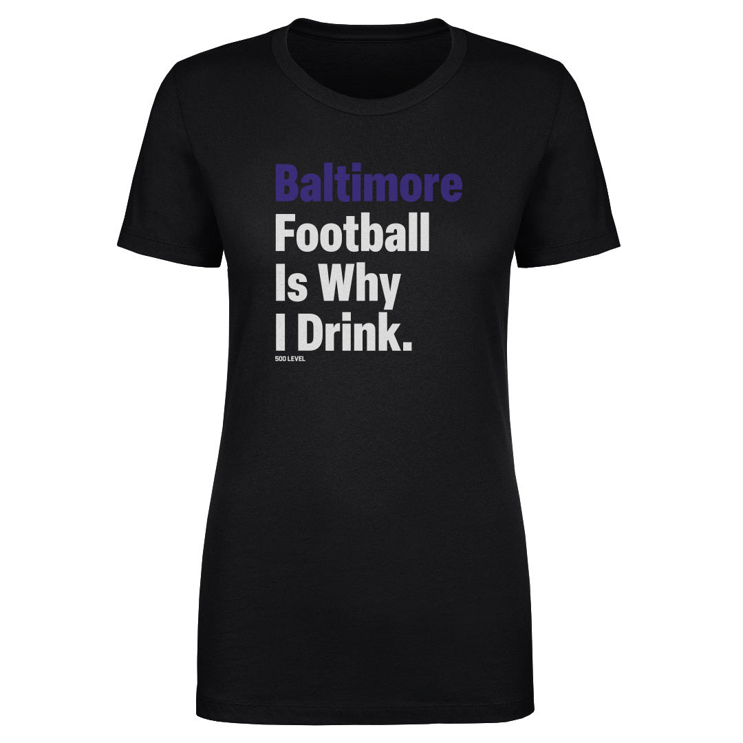 Baltimore Football Women's T-Shirt | 500 LEVEL