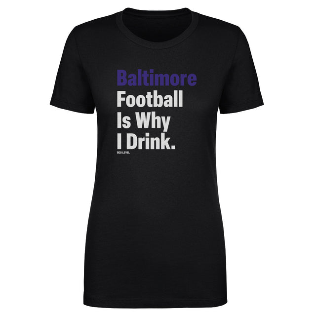 Baltimore Football Women's T-Shirt | 500 LEVEL