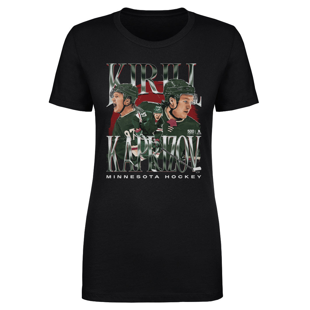 Kirill Kaprizov Women's T-Shirt | 500 LEVEL