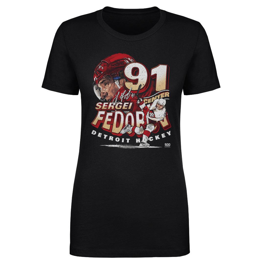 Sergei Fedorov Women's T-Shirt | 500 LEVEL