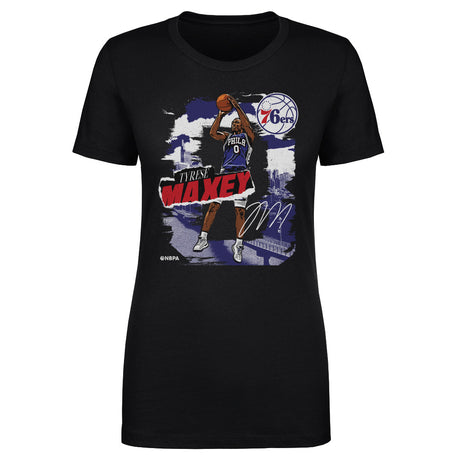 Tyrese Maxey Women's T-Shirt | 500 LEVEL