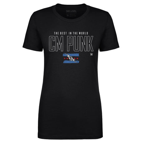 CM Punk Women's T-Shirt | 500 LEVEL