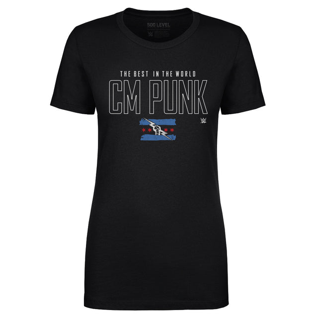 CM Punk Women's T-Shirt | 500 LEVEL