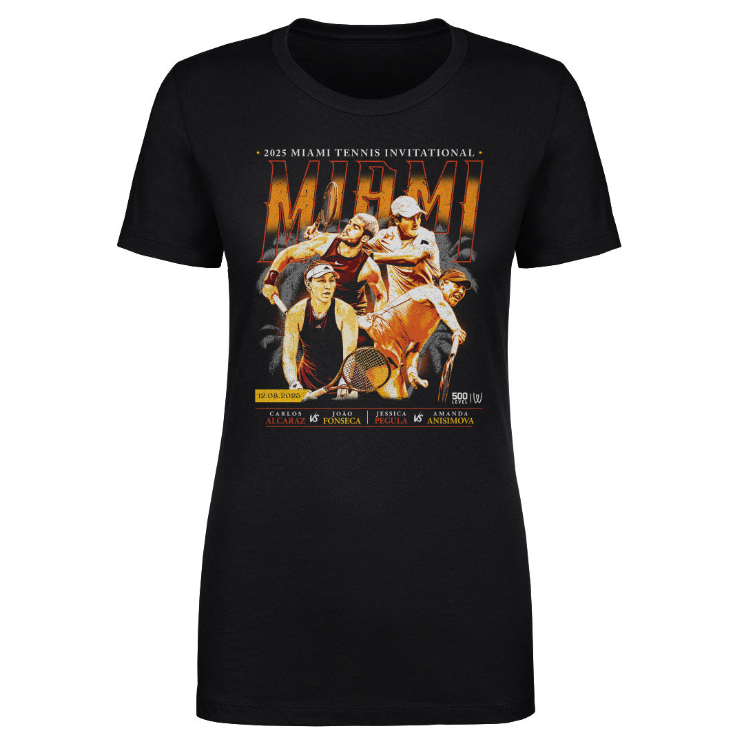 Miami Tennis Invitational Women's T-Shirt | 500 LEVEL