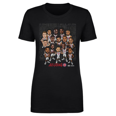 Detroit Pistons Women's T-Shirt | 500 LEVEL