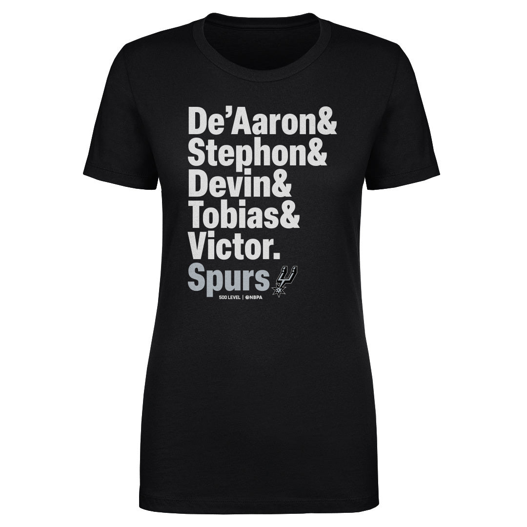 San Antonio Spurs Women's T-Shirt | 500 LEVEL