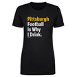 Pittsburgh Football Women's T-Shirt | 500 LEVEL