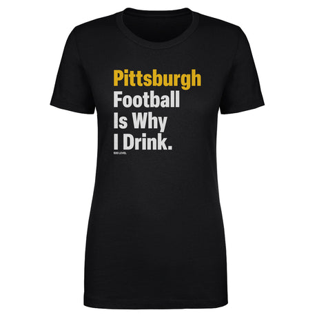 Pittsburgh Football Women's T-Shirt | 500 LEVEL