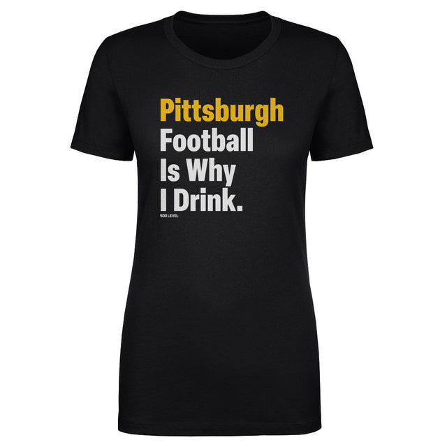 Pittsburgh Football Women's T-Shirt | 500 LEVEL