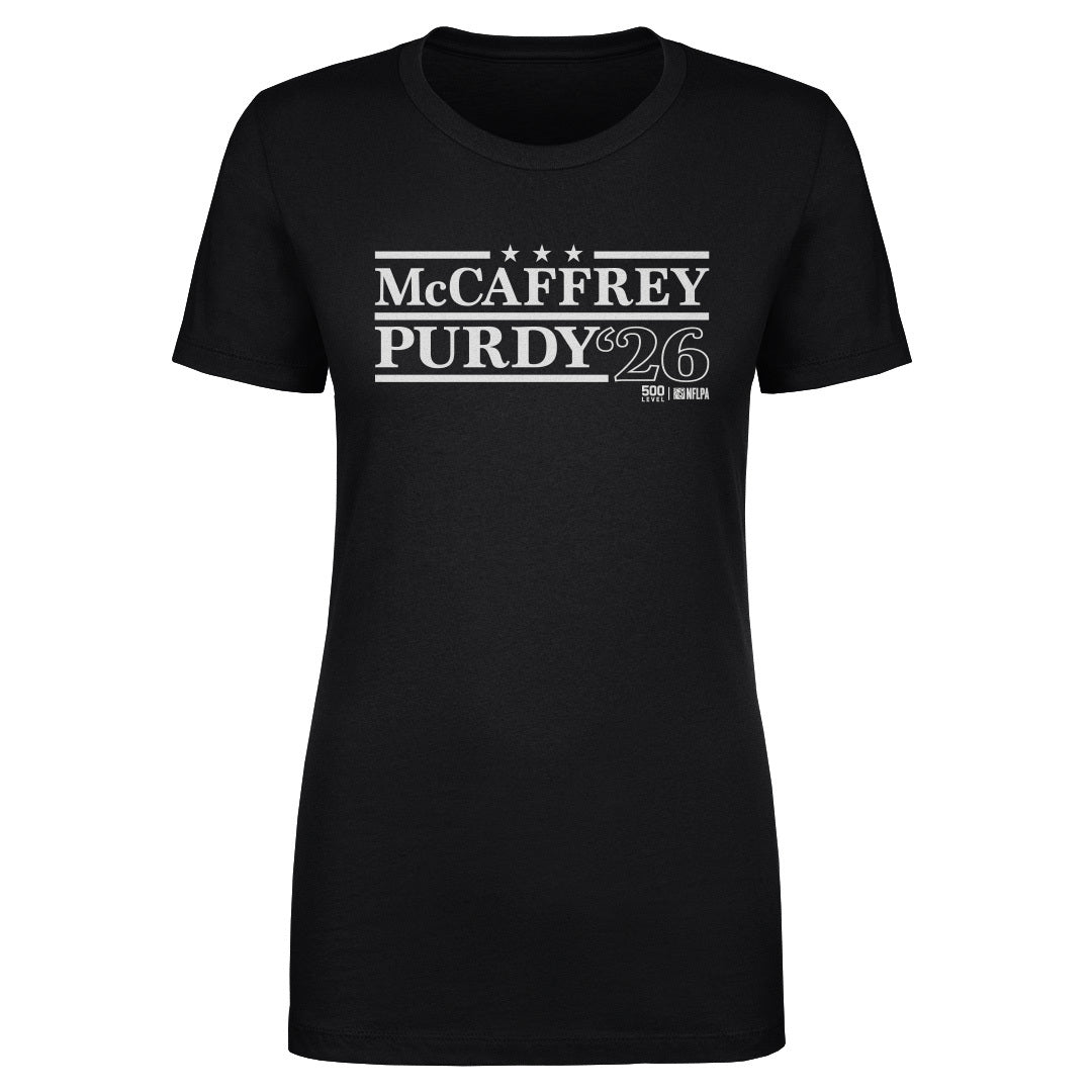 Christian McCaffrey Women's T-Shirt | 500 LEVEL