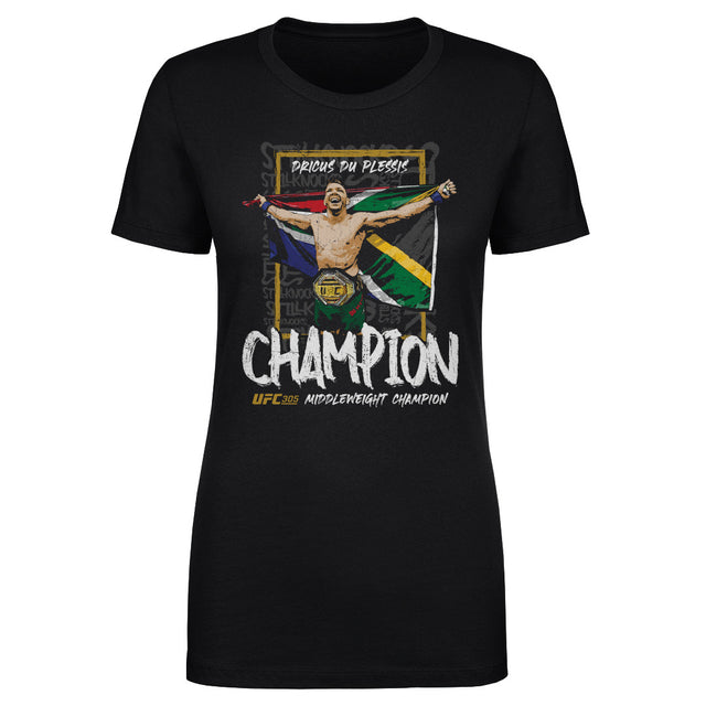 Dricus Du Plessis Women's T-Shirt | 500 LEVEL