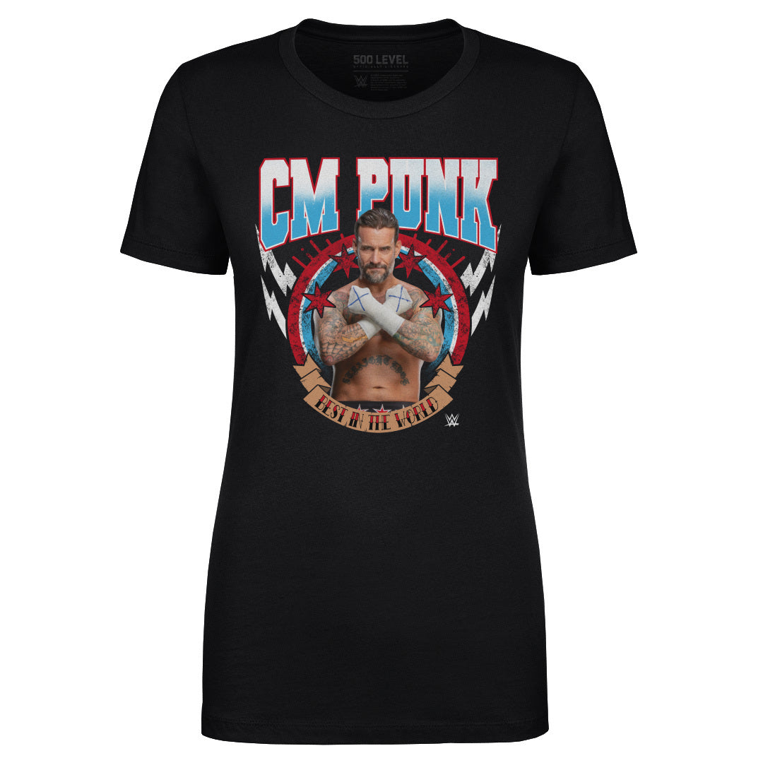 CM Punk Women's T-Shirt | 500 LEVEL