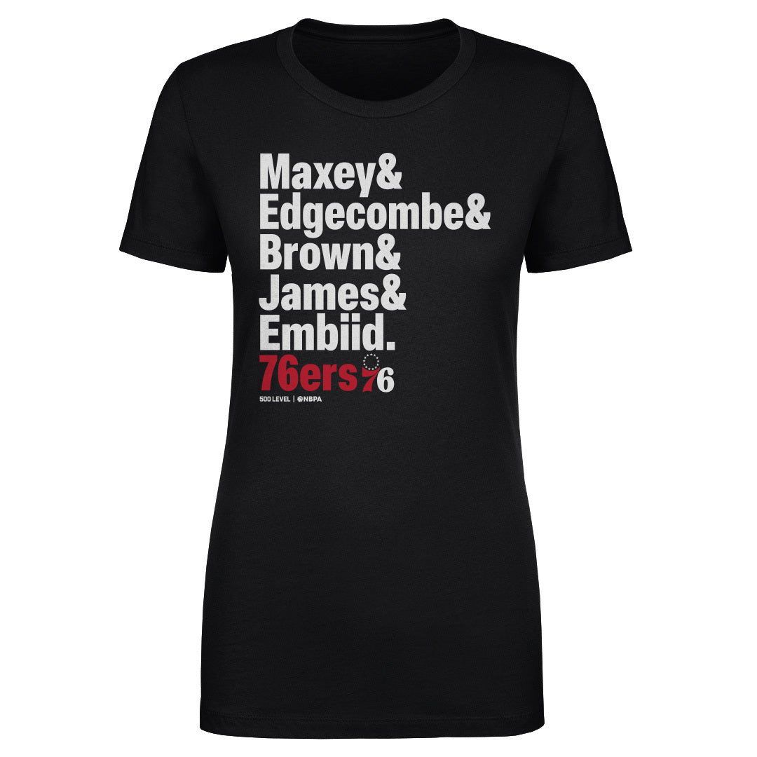 Philadelphia 76ers Women's T-Shirt | 500 LEVEL