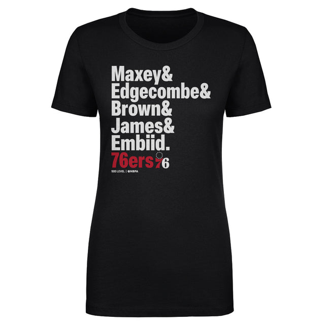Philadelphia 76ers Women's T-Shirt | 500 LEVEL