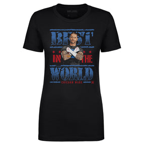 CM Punk Women's T-Shirt | 500 LEVEL