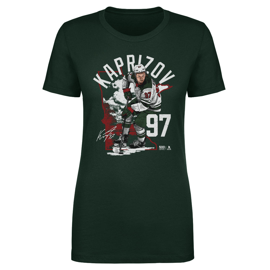 Kirill Kaprizov Women's T-Shirt | 500 LEVEL