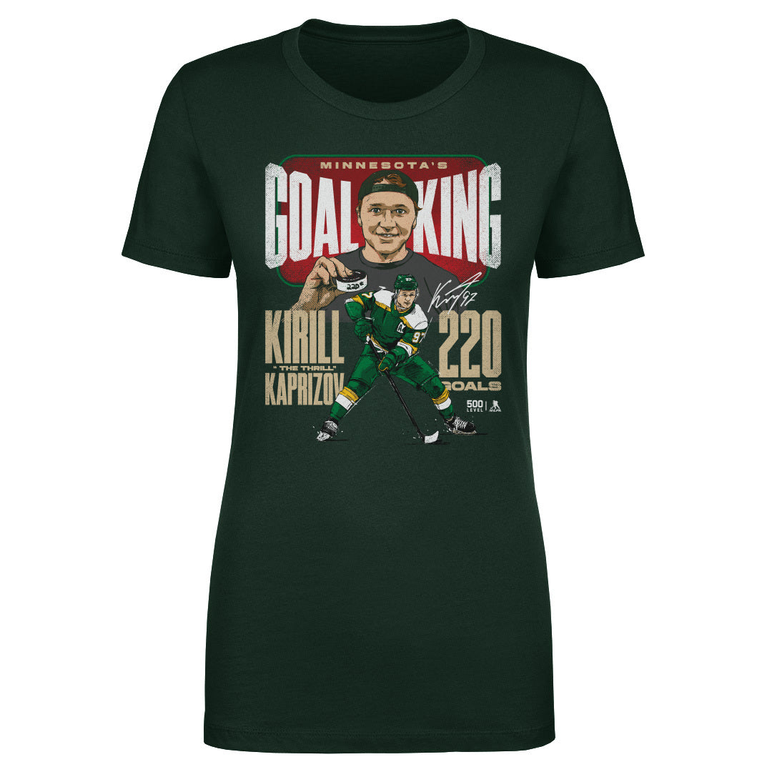 Kirill Kaprizov Women's T-Shirt | 500 LEVEL