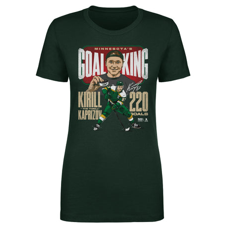 Kirill Kaprizov Women's T-Shirt | 500 LEVEL