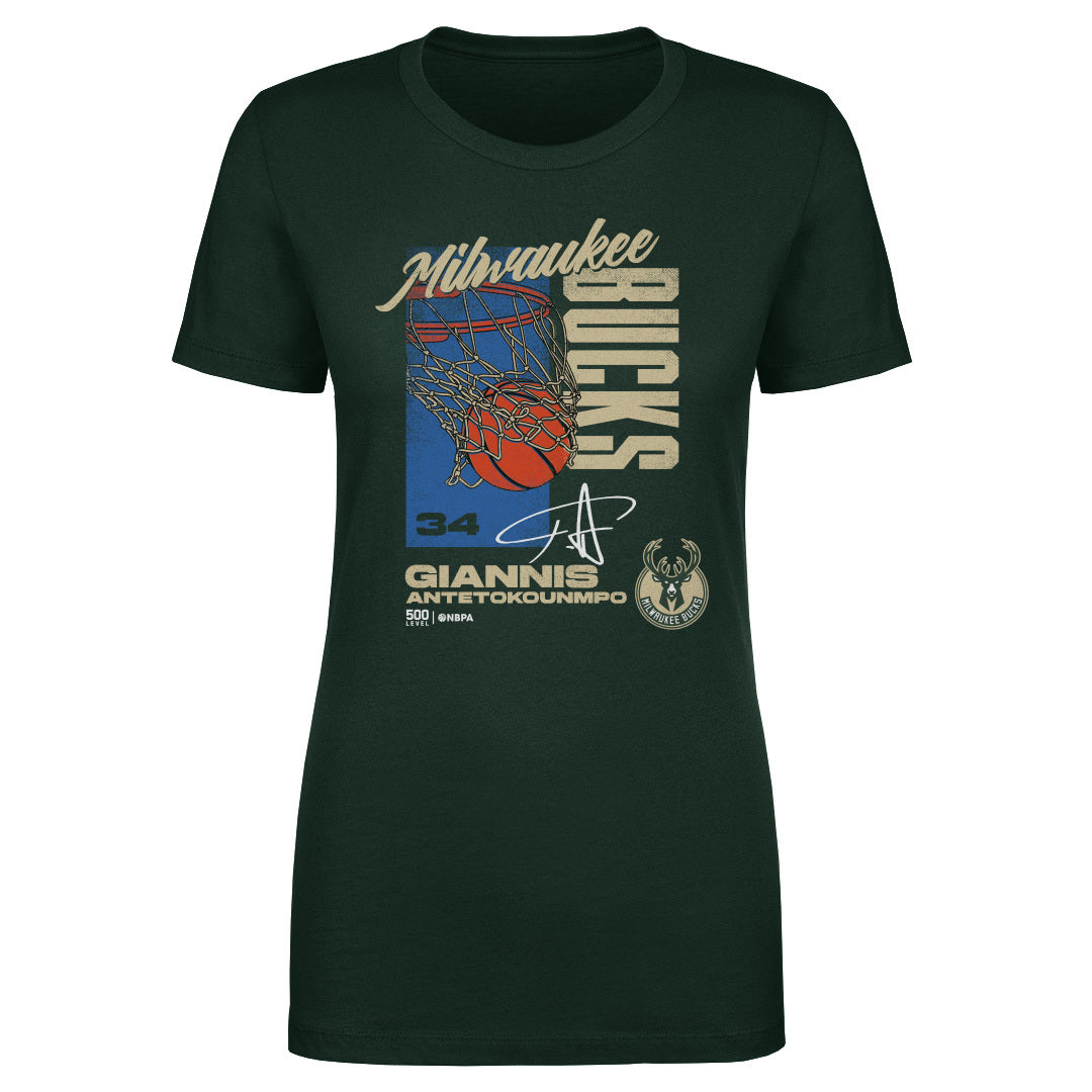 Giannis Antetokounmpo Women's T-Shirt | 500 LEVEL