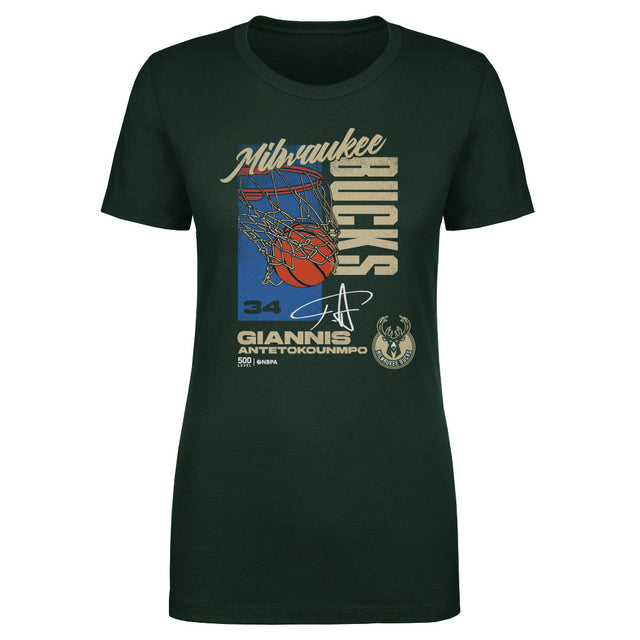Giannis Antetokounmpo Women's T-Shirt | 500 LEVEL